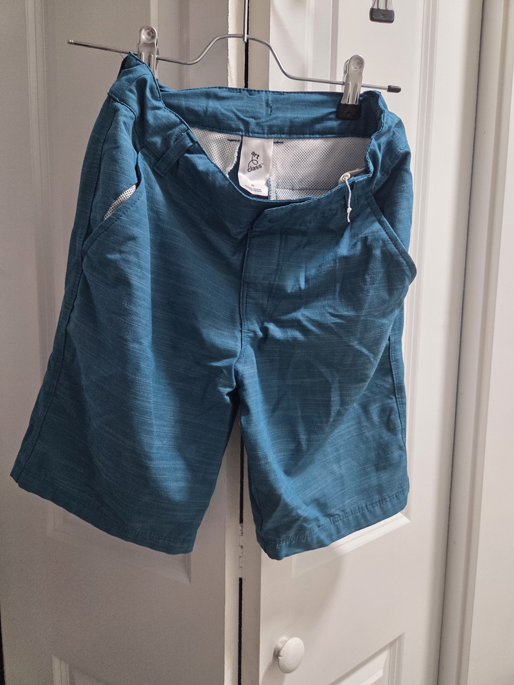 art class Teal Athletic Shorts for Boys